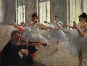 Edgar Degas, The Rehearsal